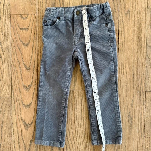 Janie and Jack Little Boys Gray Corduroy Pants Size 3 - Picture 11 of 13